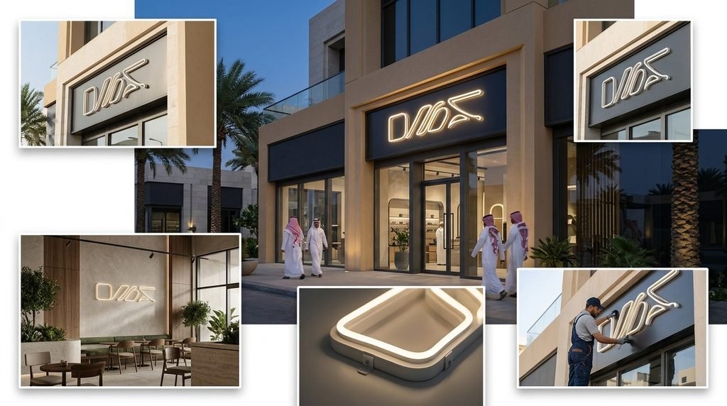 Neon Signage in Riyadh: Guide to Custom LED Neon Signs for Businesses (2026)