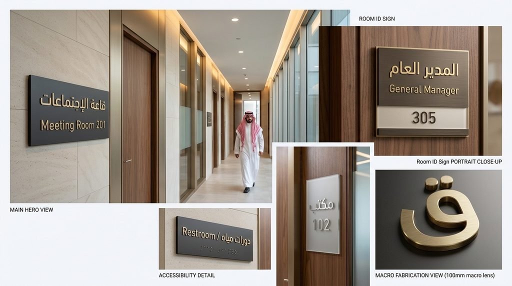 indoor Room ID Signs