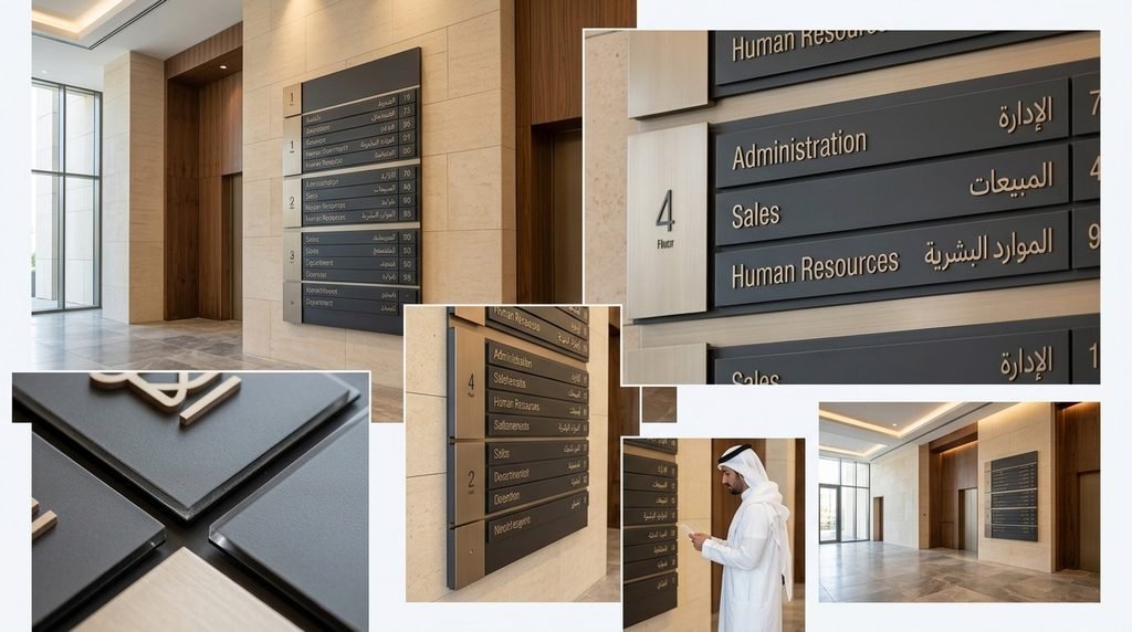 indoor Building Directory Signs