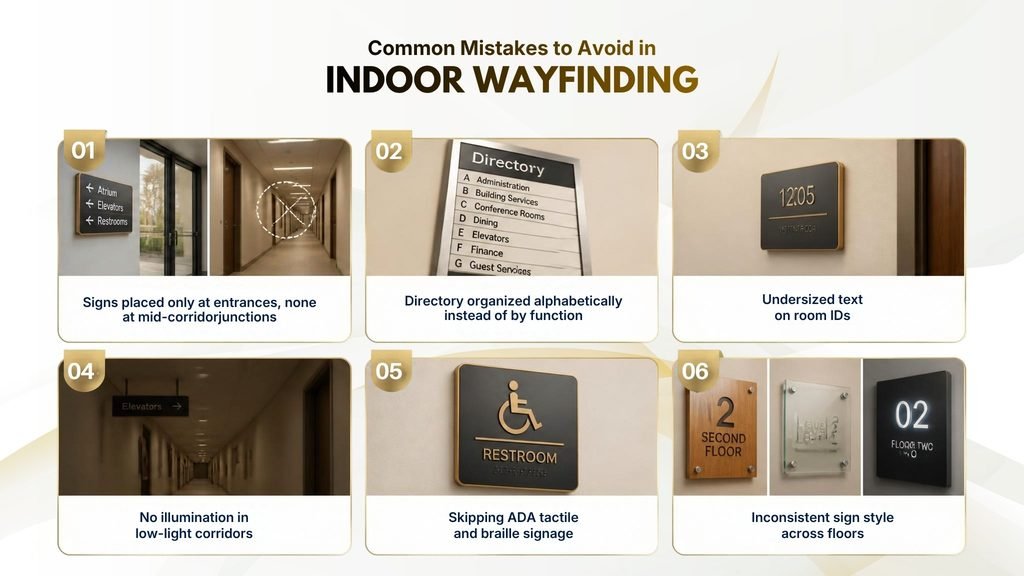 Common Mistakes to Avoid in Indoor Wayfinding