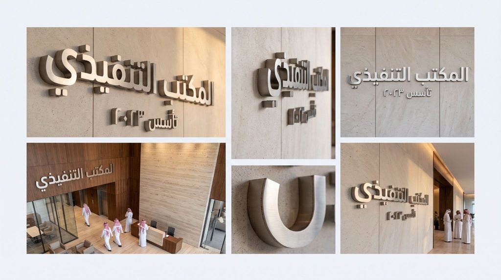 Built-Up Stainless Steel Letters