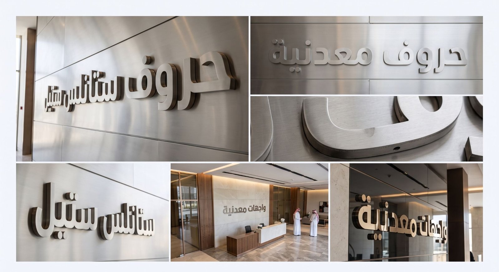 Stainless Steel Letter Signs in Riyadh: Types, Finishes & Fabrication Guide (2026)