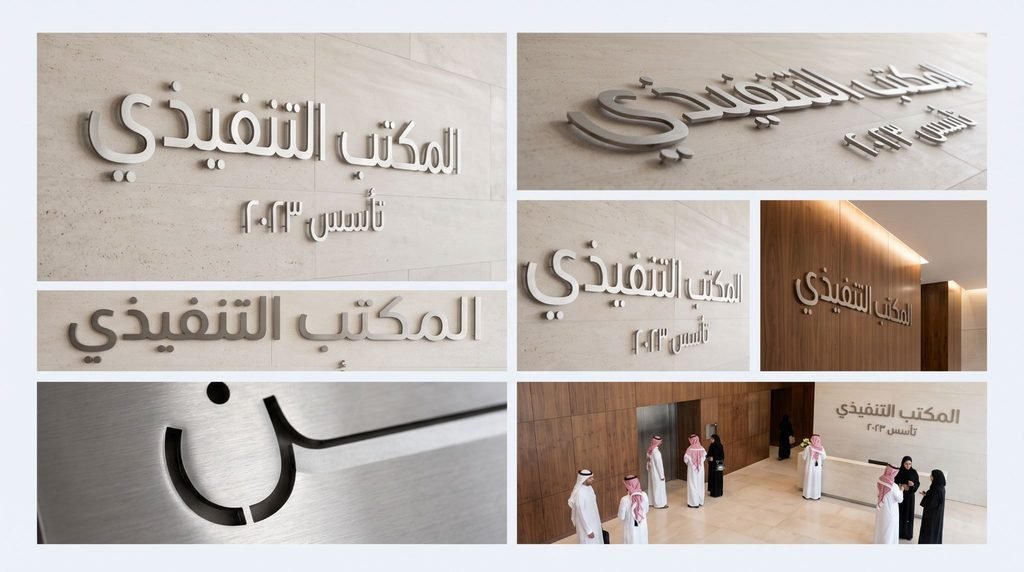 Flat Cut Stainless Steel Letters