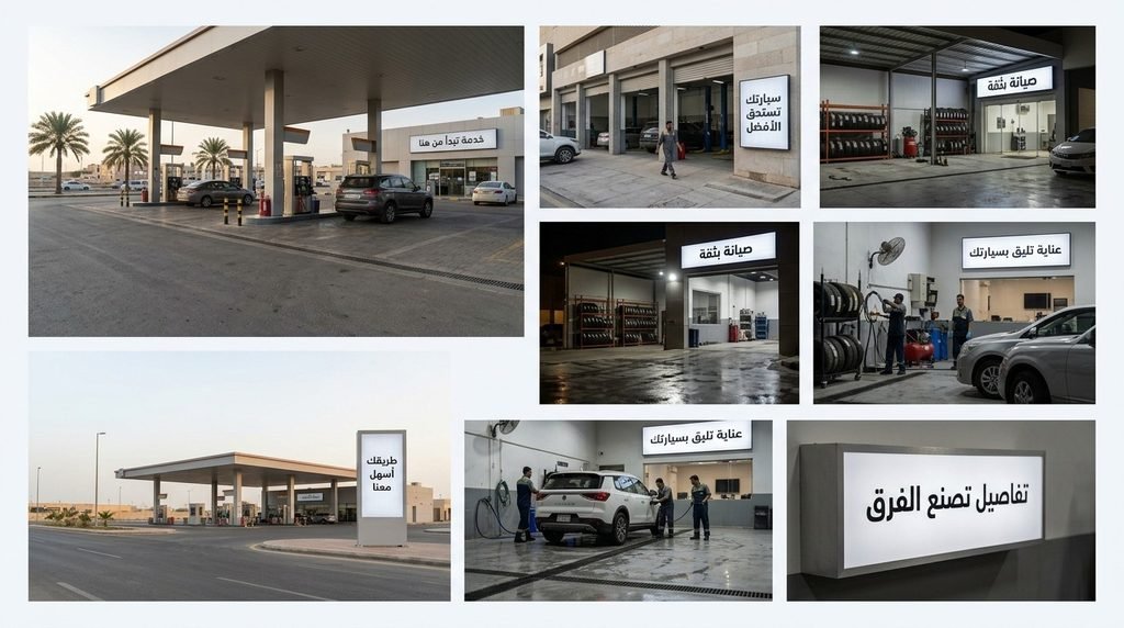 Petrol Stations & Car Services