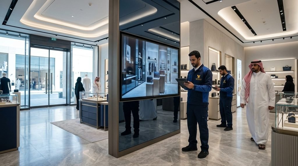 How Etihad Golden Falcons Handles Digital Signage for Retail in Riyadh