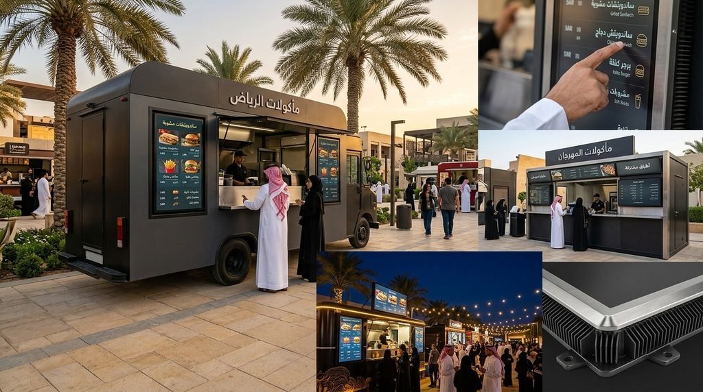 Food truck & concession digital menus