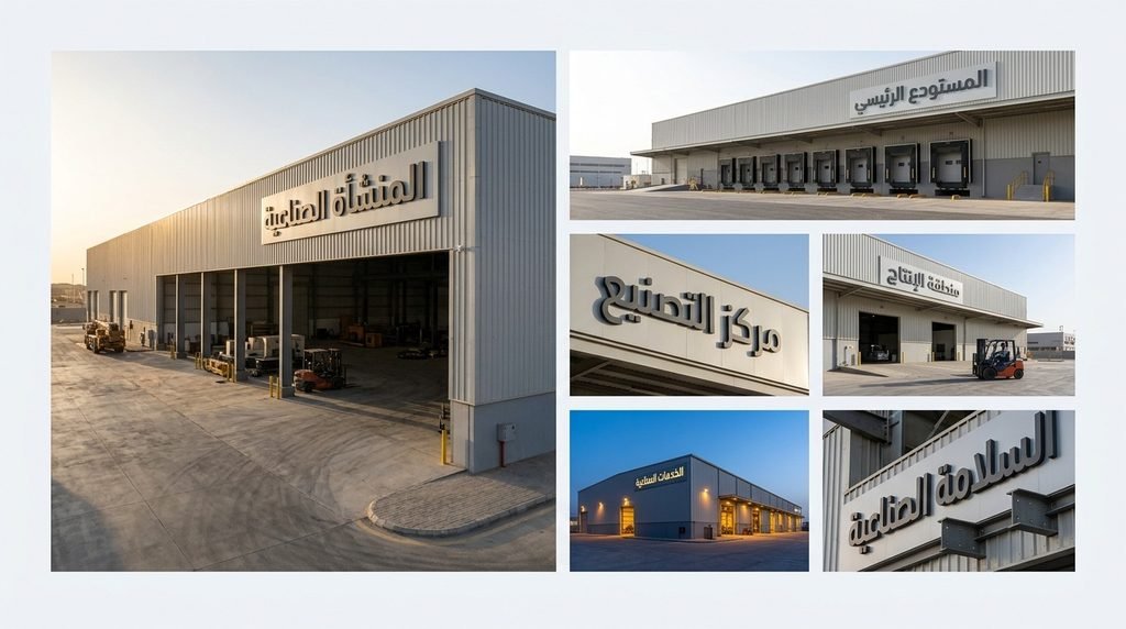 Industrial Zones, Factories & Warehouses