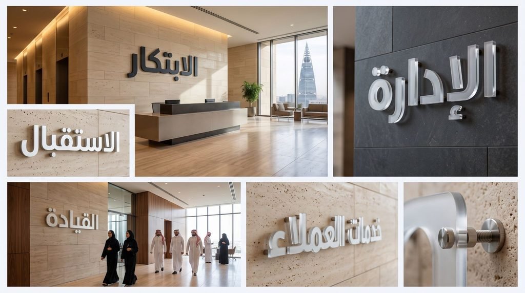 Acrylic Lobby Signs