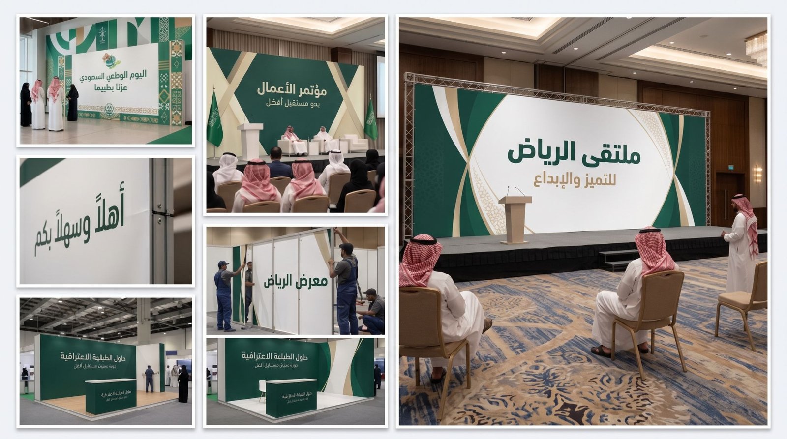 Stage Backdrop Printing in Riyadh: Sizes, Materials & Custom Banners Guide 2026